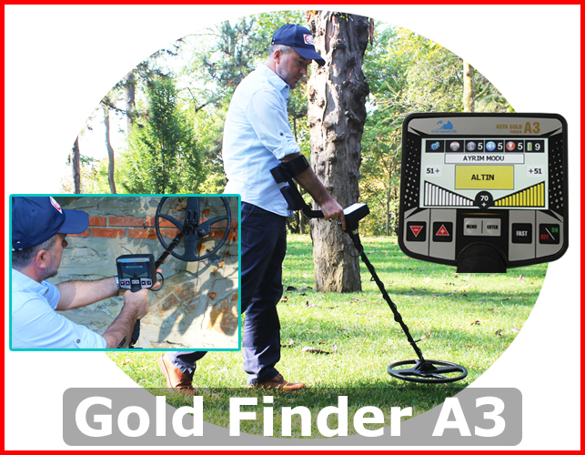 Satılık Dedektör, Gold Finder A3